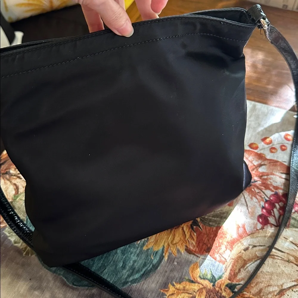 Pre loved Kate Spade Nylon Black Crossbody Bag. - Picture 7 of 8